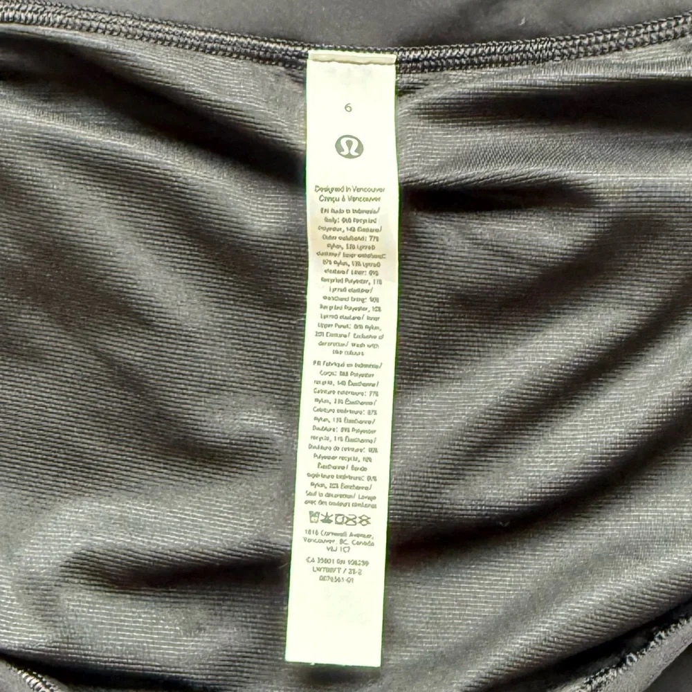 Lululemon Speed Up Short Long High-Rise *4" in Black Size 6 - Picture 15 of 15